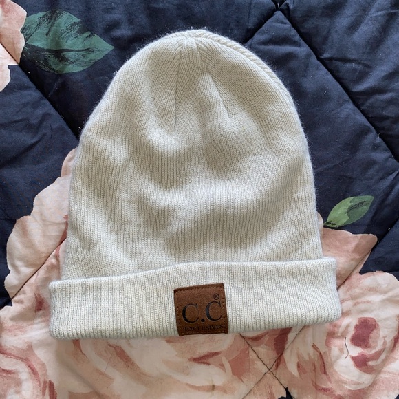 CC Beige Beanie - Picture 1 of 1